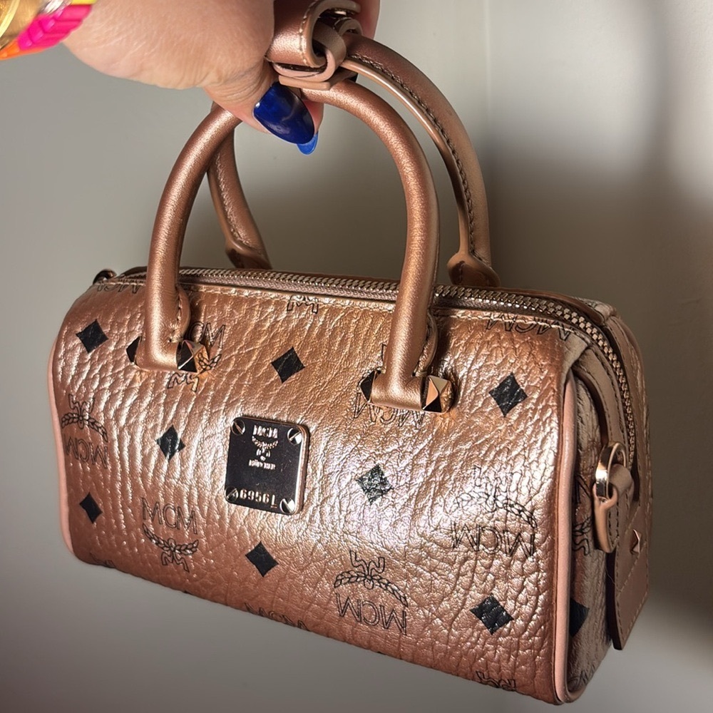 Mcm mini Boston bag